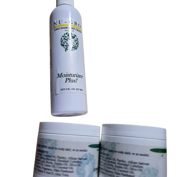 Nu-Gro Bundle Temple Balm & Moisturizer Spray Grow Healthy Hair No balding thick - Picture 3 of 6